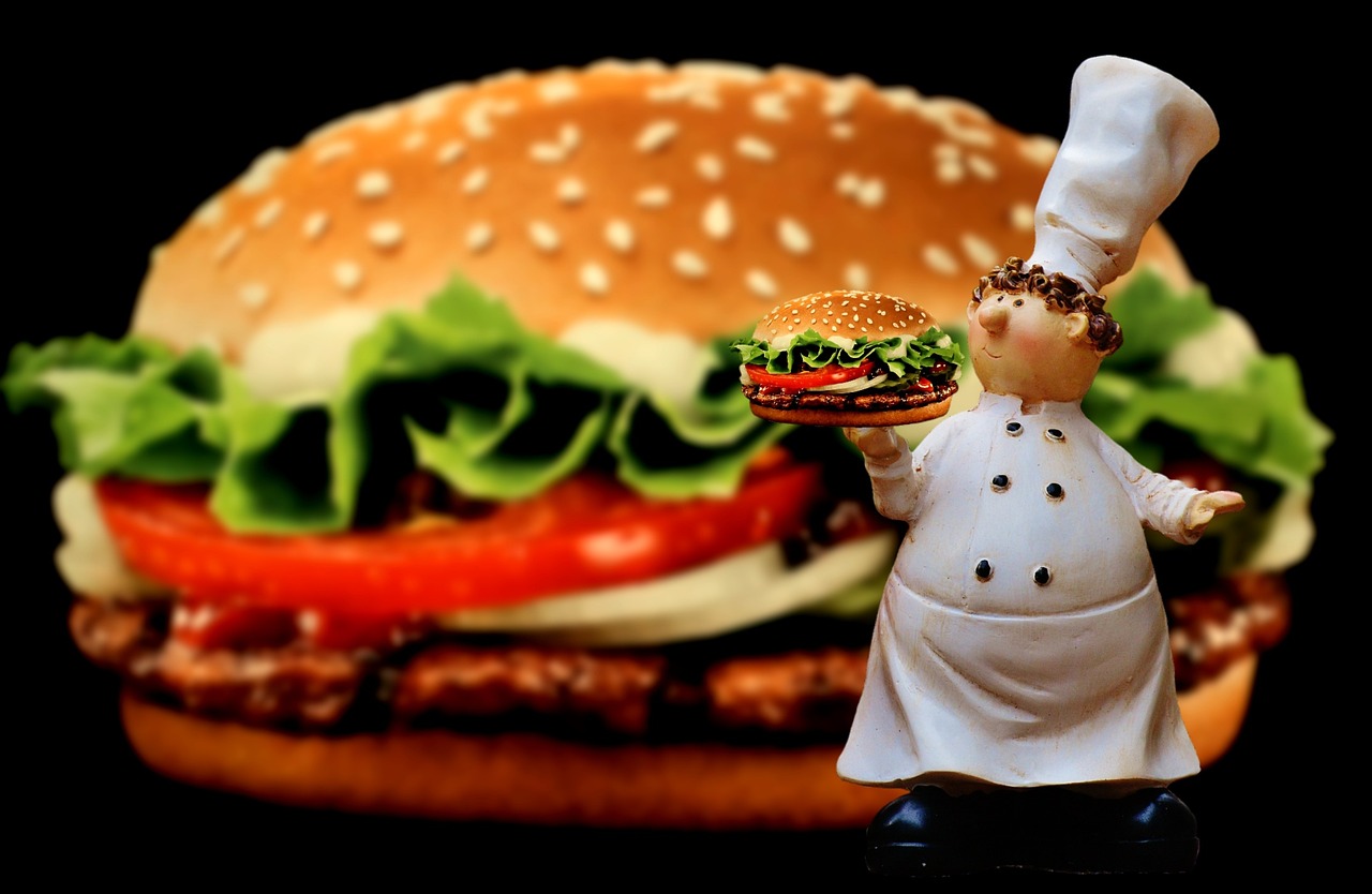 hamburger, cheese burger, cook-1214464.jpg